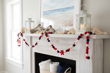 Load image into Gallery viewer, Patriotic Stars Felt Garland
