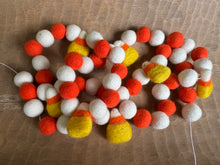 Load image into Gallery viewer, Candy Corn Felt Garland
