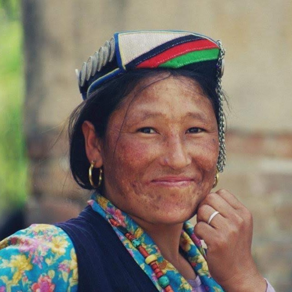 One of our skillful artisans is creating the roll-on seed bead bracelets that are so common in Nepal. Your purchase directly impacts the artisans we partner with in the Himalayas.