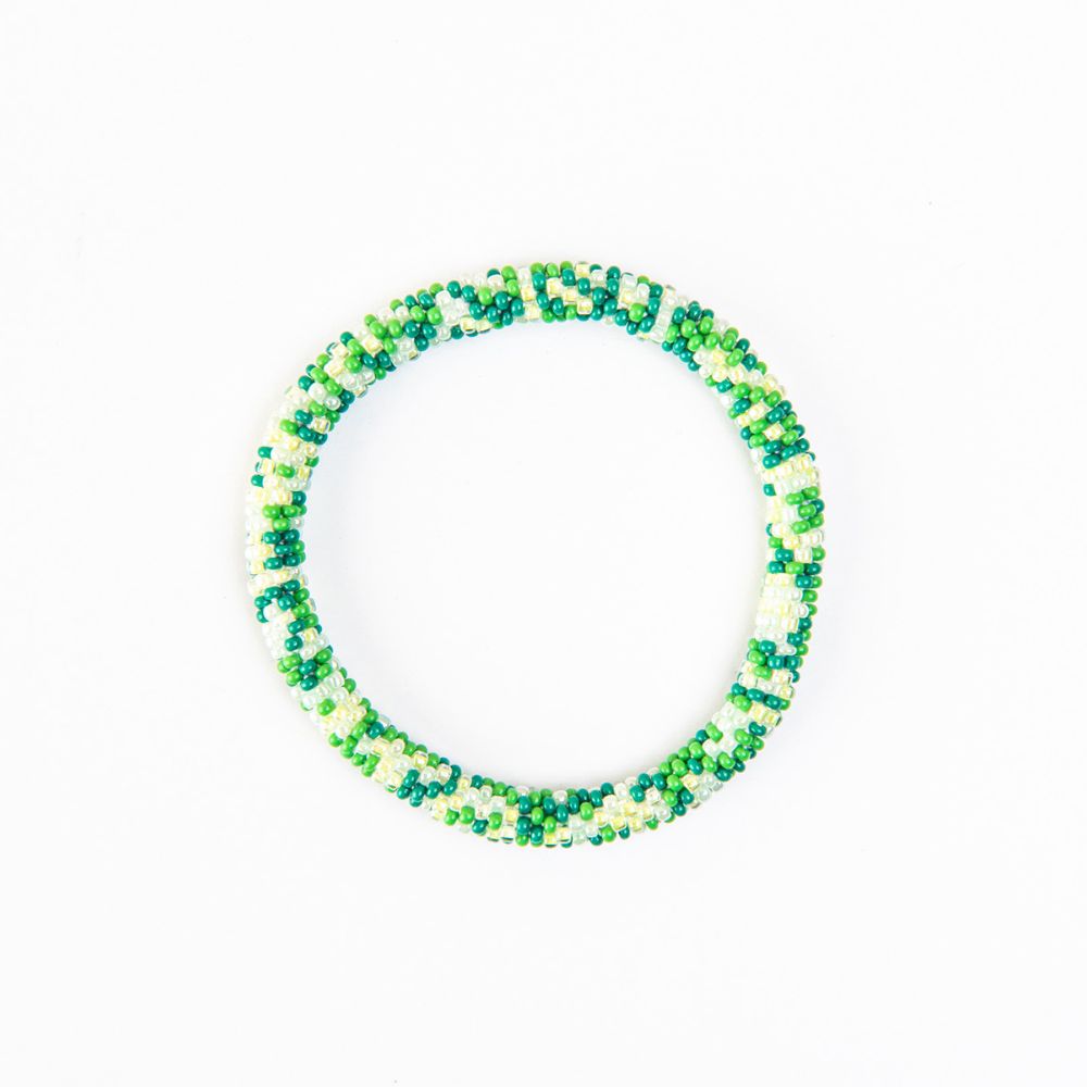 Green Confetti Bracelet
