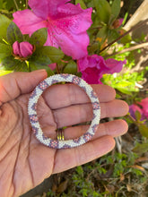Load image into Gallery viewer, Spring Blooms - Blush and Lavendar Bracelet
