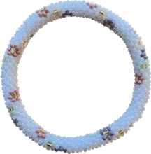 Load image into Gallery viewer, Spring Flowers - Blush and Lavendar Bracelet
